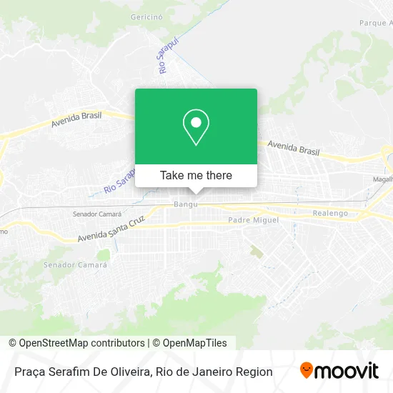 Praça Serafim De Oliveira map