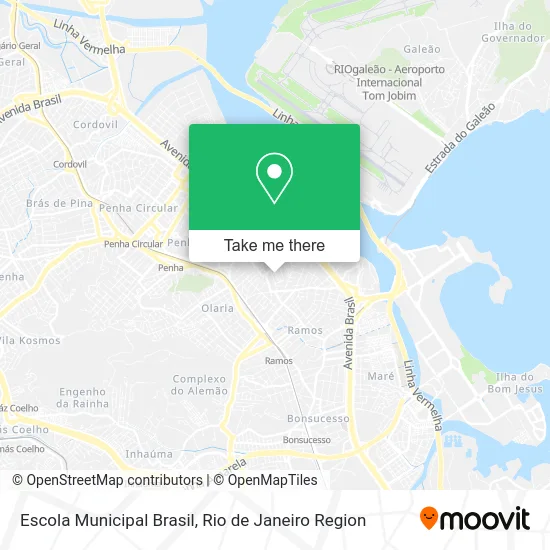Escola Municipal Brasil map