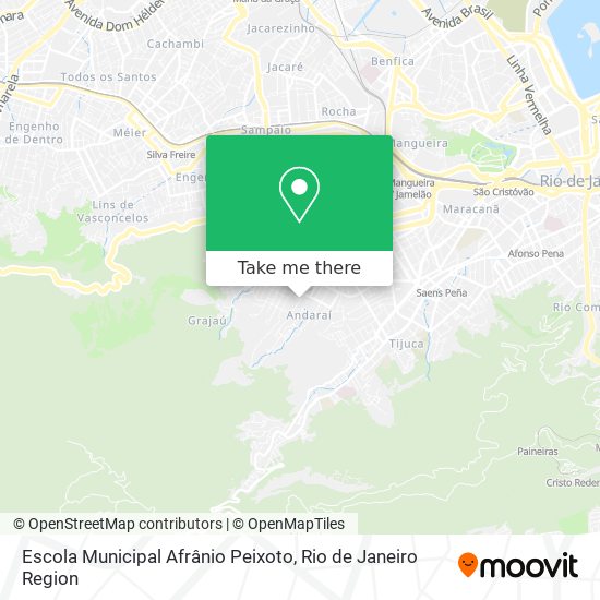 Escola Municipal Afrânio Peixoto map