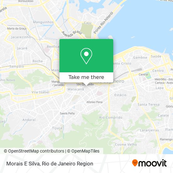 Morais E Silva map