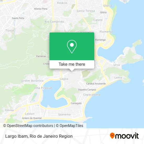 Largo Ibam map