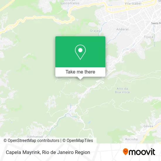 Capela Mayrink map