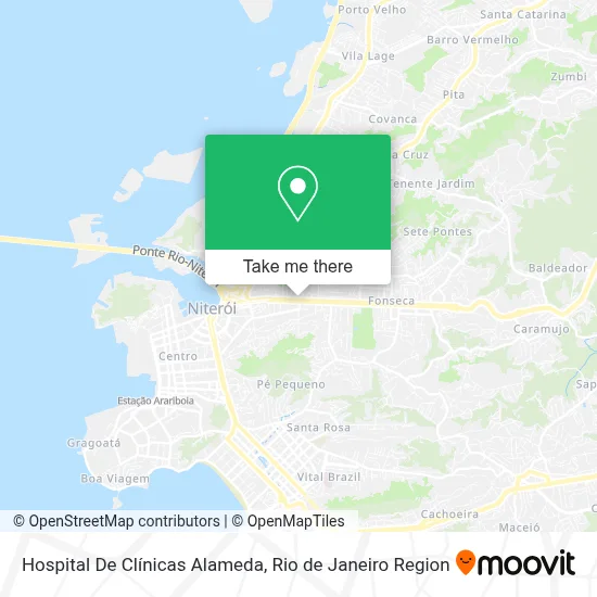 Hospital De Clínicas Alameda map