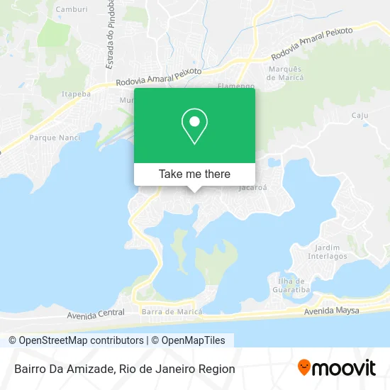 Bairro Da Amizade map