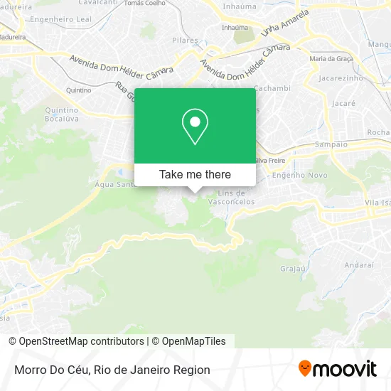 Morro Do Céu map