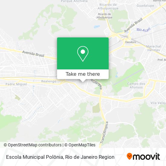 Escola Municipal Polônia map