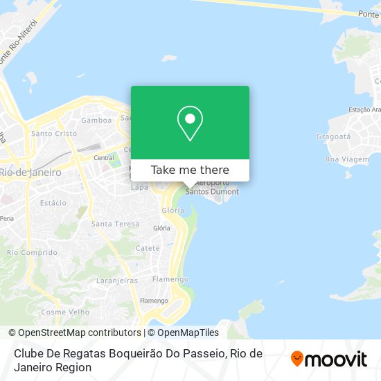 Mapa Clube De Regatas Boqueirão Do Passeio