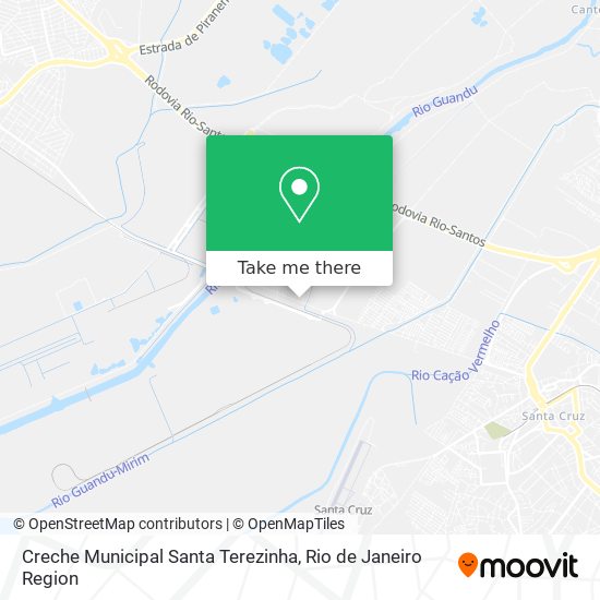 Creche Municipal Santa Terezinha map