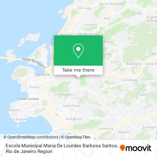 Escola Municipal Maria De Lourdes Barbosa Santos map