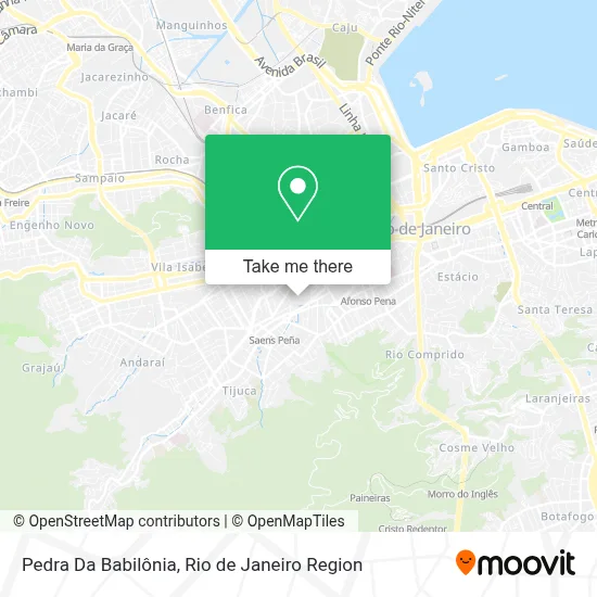 Pedra Da Babilônia map