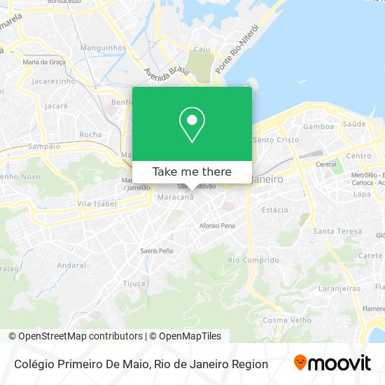 Colégio Primeiro De Maio map