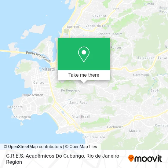 G.R.E.S. Acadêmicos Do Cubango map