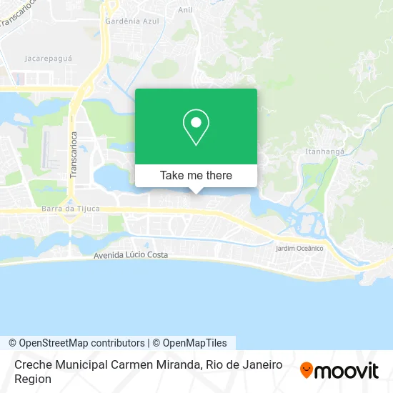 Creche Municipal Carmen Miranda map