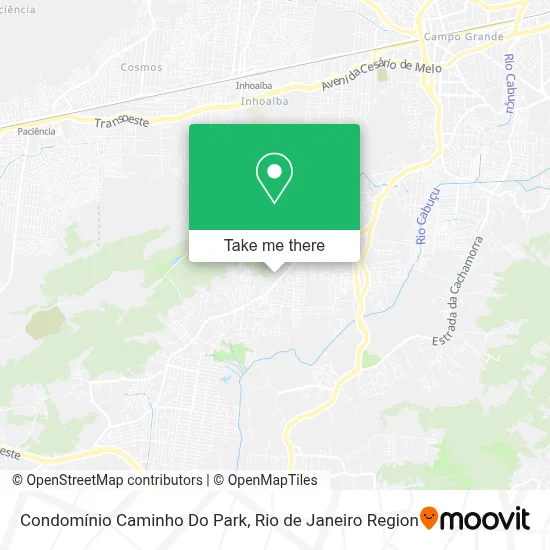 Condomínio Caminho Do Park map