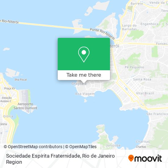 Sociedade Espírita Fraternidade map