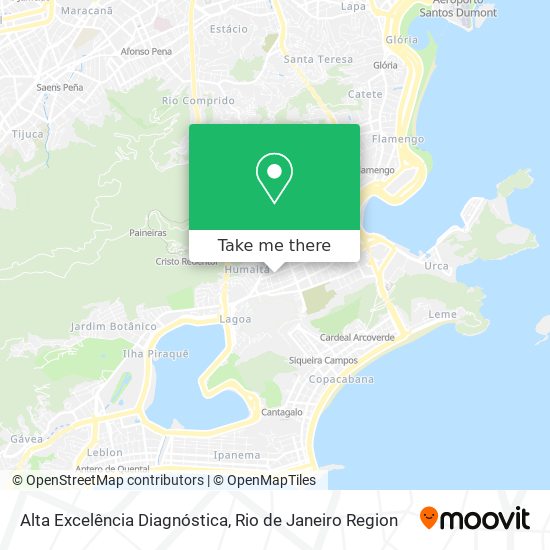 Alta Excelência Diagnóstica map