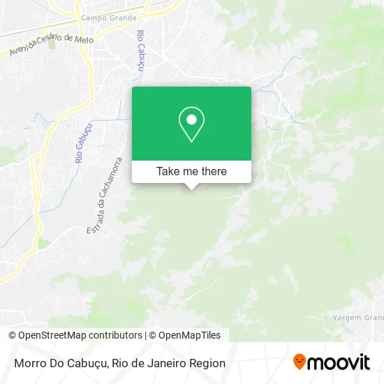Morro Do Cabuçu map