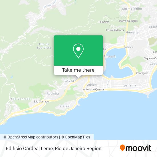 Edifício Cardeal Leme map