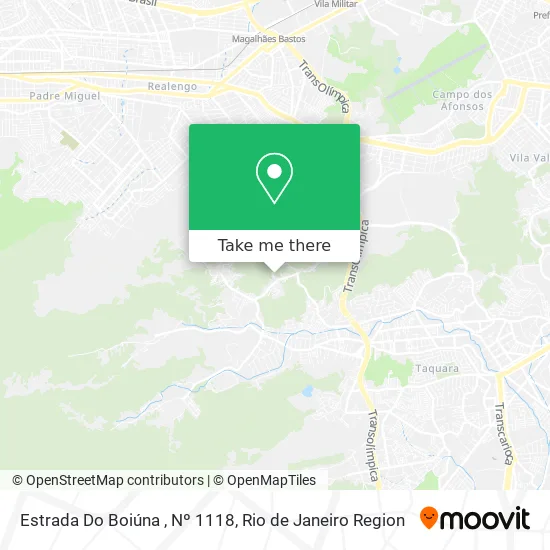 Estrada Do Boiúna , Nº 1118 map