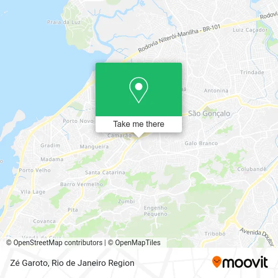 Zé Garoto map