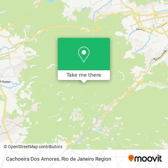 Cachoeira Dos Amores map