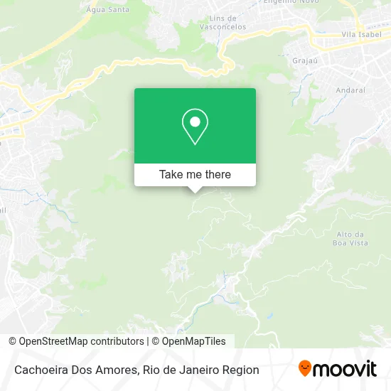 Cachoeira Dos Amores map