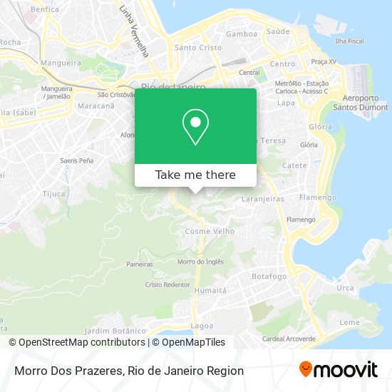 Morro Dos Prazeres map