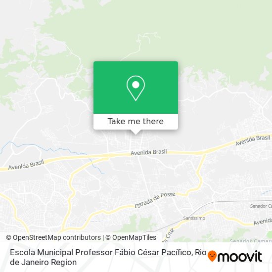 Escola Municipal Professor Fábio César Pacífico map