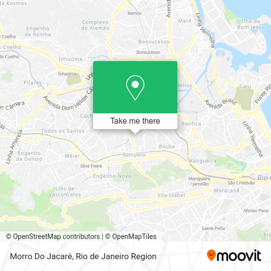 Morro Do Jacaré map