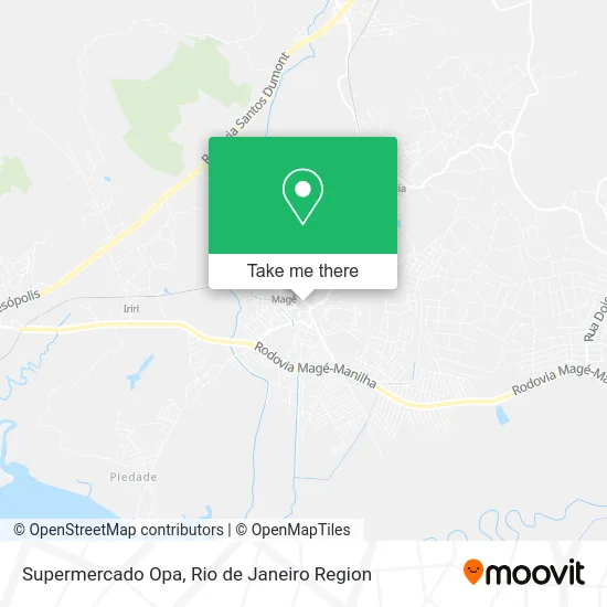 Supermercado Opa map
