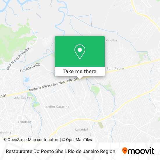 Restaurante Do Posto Shell map