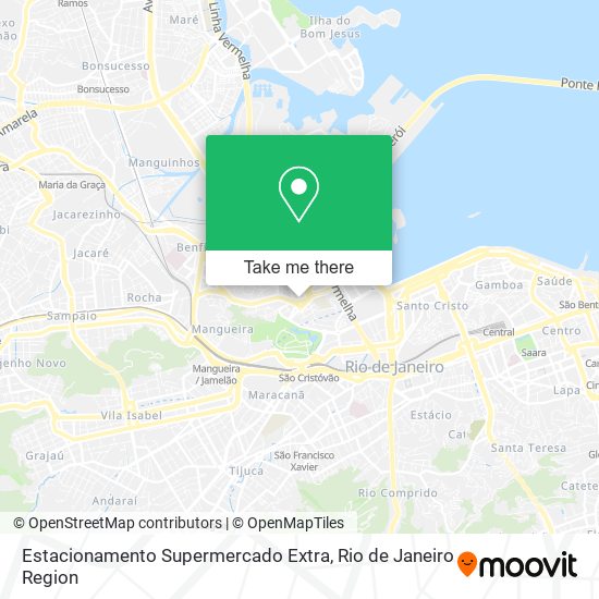 Estacionamento Supermercado Extra map