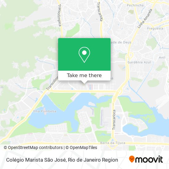 Colégio Marista São José map