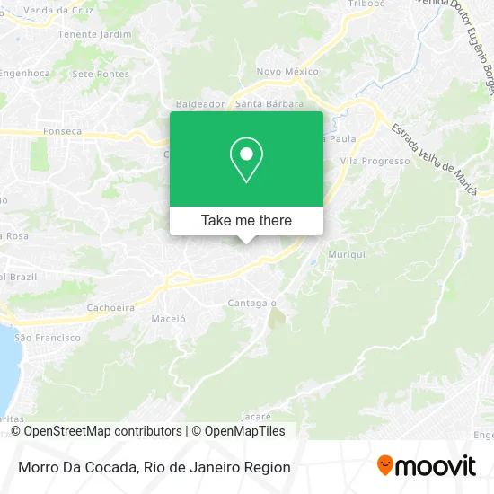 Morro Da Cocada map