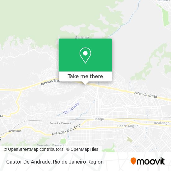 Castor De Andrade map
