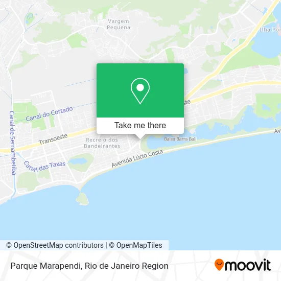 Parque Marapendi map