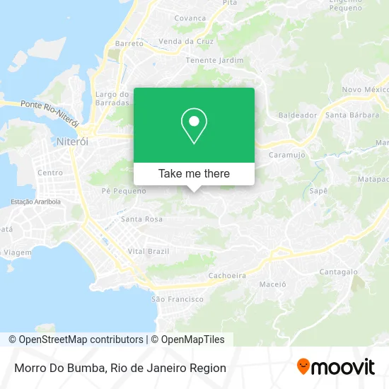 Morro Do Bumba map