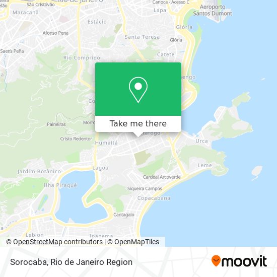 Sorocaba map