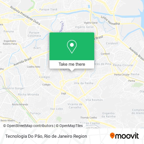Tecnologia Do Pão map