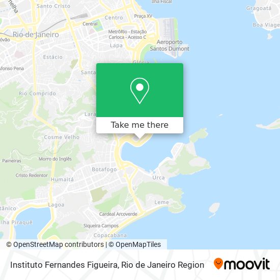 Mapa Instituto Fernandes Figueira