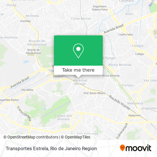 Mapa Transportes Estrela