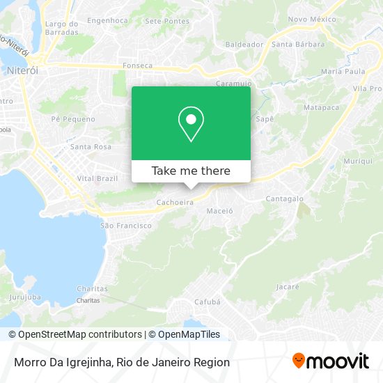 Morro Da Igrejinha map