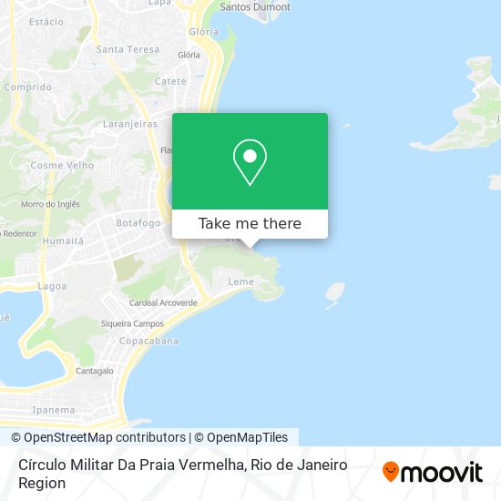 Círculo Militar Da Praia Vermelha map