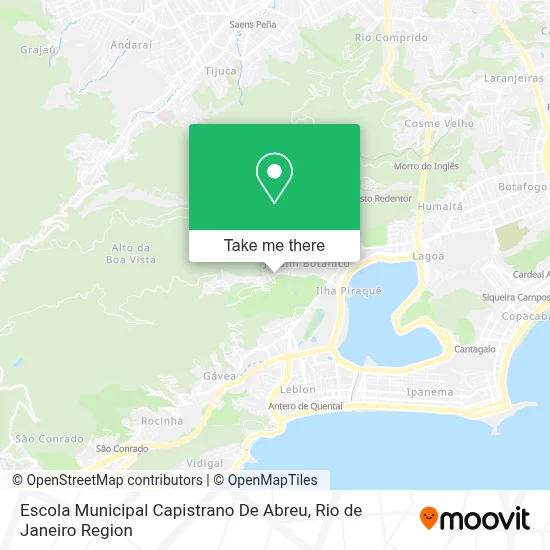 Escola Municipal Capistrano De Abreu map