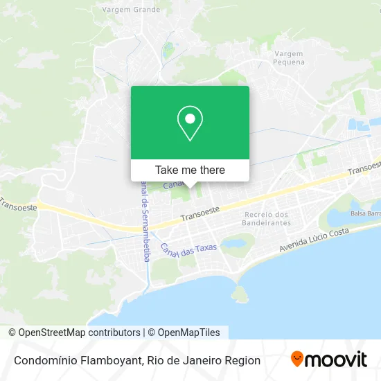 Condomínio Flamboyant map