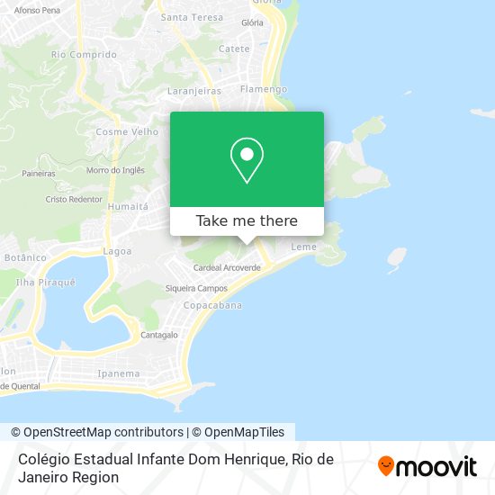 Colégio Estadual Infante Dom Henrique map