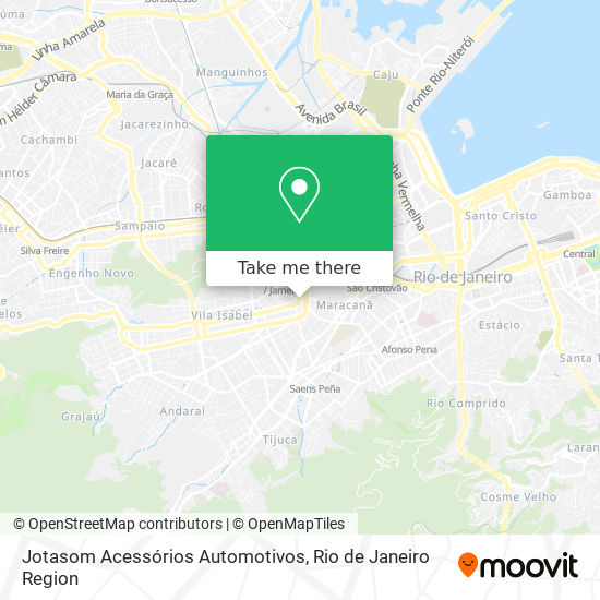 Mapa Jotasom Acessórios Automotivos