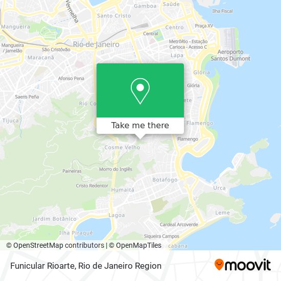 Funicular Rioarte map