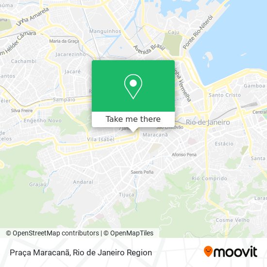 Praça Maracanã map