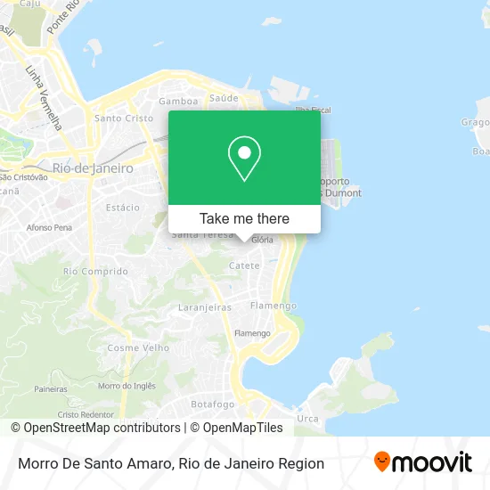 Morro De Santo Amaro map